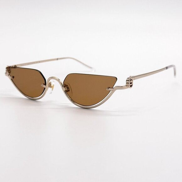 NEW GUCCI SUNGLASSES GOLD WOMEN CAT EYE EYEWEAR GUCCI GG1603S 002 main image 4